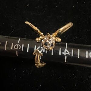 Unique Gold-Plated Dragon Ring with Crystal Accents - Intricate and Stylish
